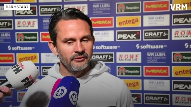 Lilien-Trainer Dirk Schuster zum Spiel gegen Duisburg