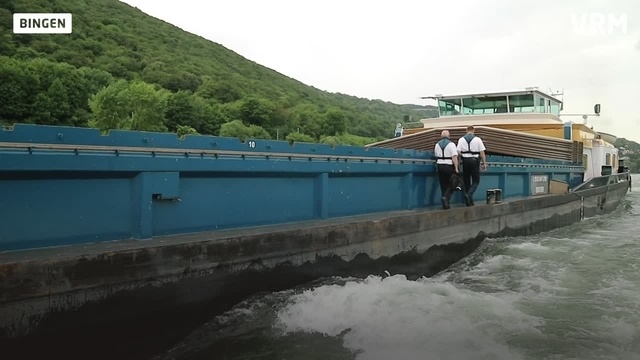 Unterwegs mit der Wasserschutzpolizei Bingen