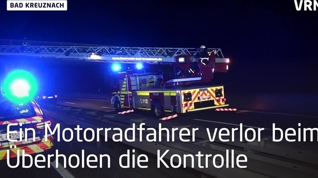 Bad Kreuznach: Motorradfahrer verunglückt tödlich