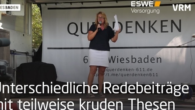 Demonstration gegen Corona-Regeln