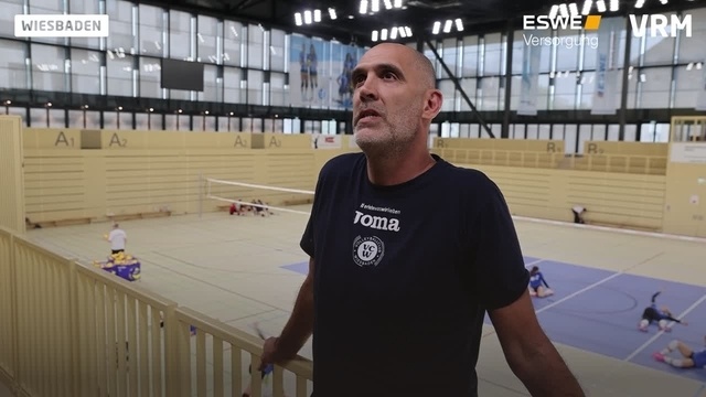 Trainingsauftakt des VC Wiesbaden