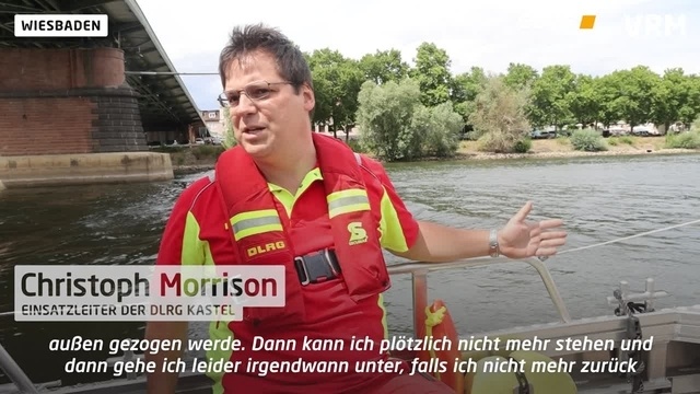 Wiesbaden: Kontrollfahrt auf Rhein und Main
