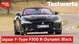 Testwerte: Jaguar F-Type Cabrio P300 R-Dynamic Black