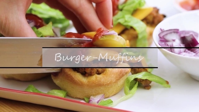 Burger-Muffins