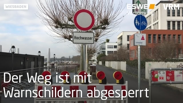 Hochwasser in Wiesbaden