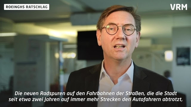 Roeinghs Ratschlag: Es wird Zeit, die Radwege zu verbessern