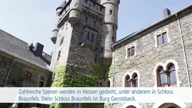 Filmdreh mit Uschi Glas auf Schloss Braunfels