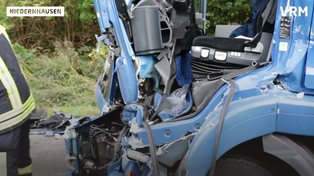 Lkw-Unfall auf A3 bei Niedernhausen