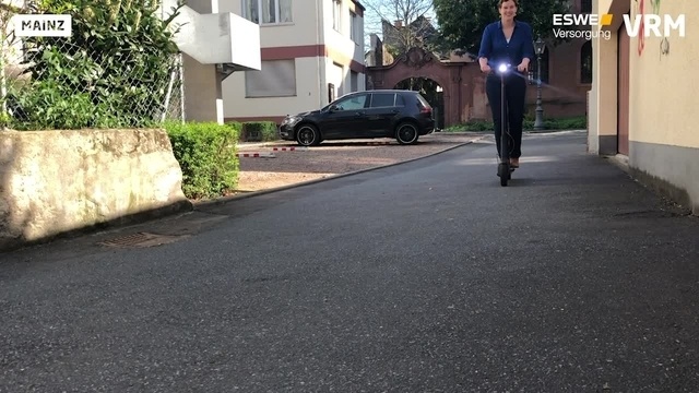 Elektro-Scooter einmal ausprobiert