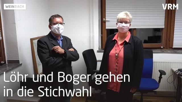 Bürgermeisterkandidaten in Weinbach gehen in die Stichwahl