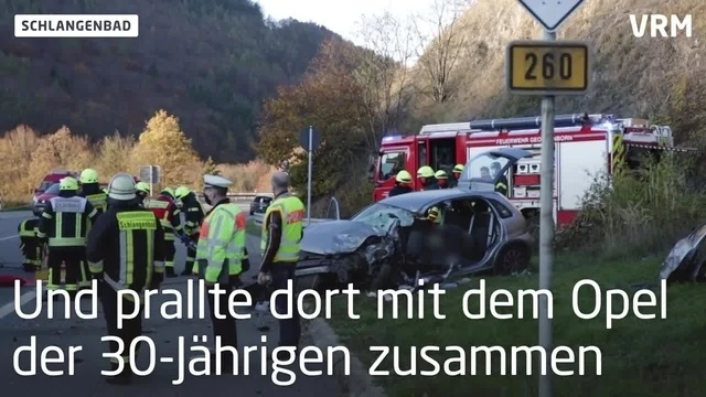 30 Jahrige Stirbt Bei Unfall Auf Der B 260 Bei Schlangenbad