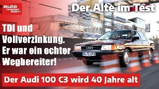 Der Alte im Test: Audi 100 C3