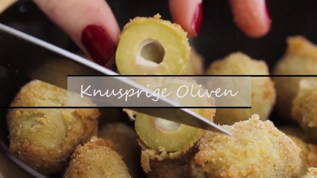 Knusprige Oliven