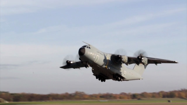 Mit dem Airbus A400M nach Jordanien