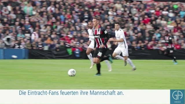 FC Gießen gewinnt gegen die Eintracht Frankfurt