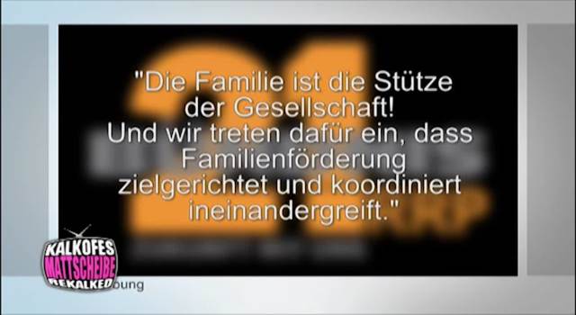 Wahlwerbung Bündnis 21RRP