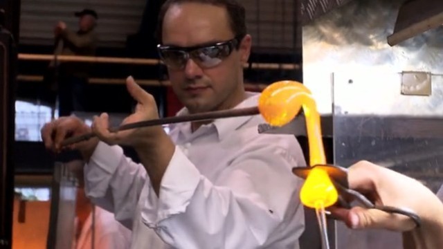 Wie entsteht ein Weinglas?