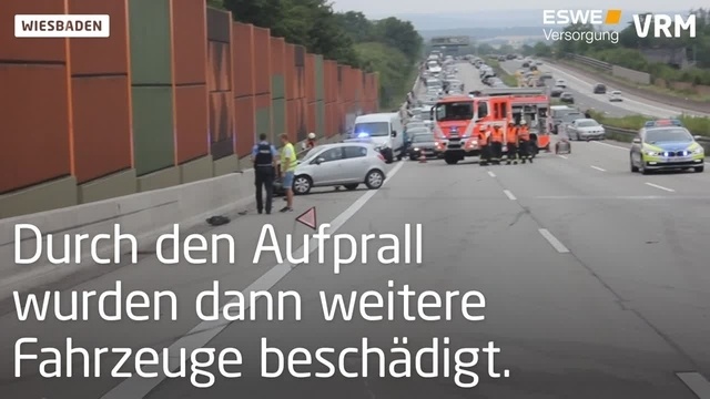 Unfall nach Autorennen auf der A3