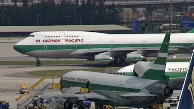 Mit Cathay Pacific nach Kai Tak