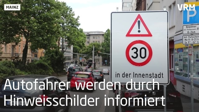 Tempo 30 in der Mainzer Innenstadt
