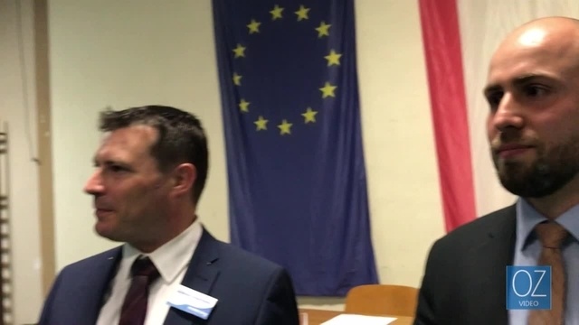 Kandidaten zur Podiumsdiskussion in Antrifftal