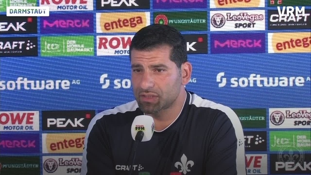Pressekonferenz zum Spiel Lilien gegen Aue