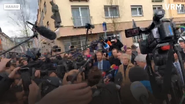 Lambrecht und Bouffier zu Hanau