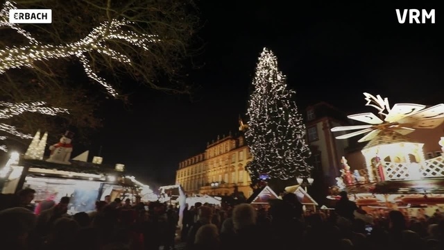 Prächtige Schlossweihnacht in Erbach