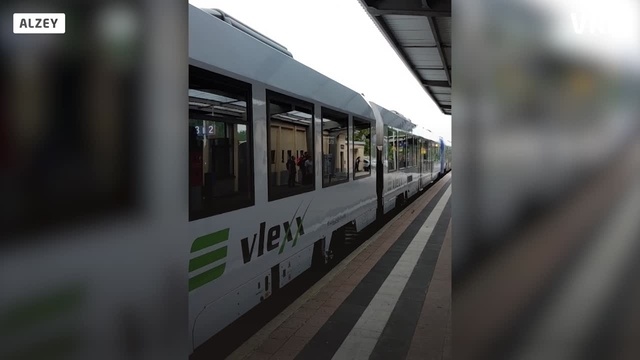 Bei Vlexx rollt der Triebwagen Alzey