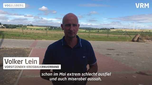 Kreisbauernverband: Volker Lein im Erntegespräch