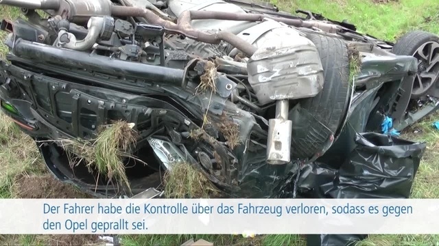 Schwerer Unfall auf der A45 bei Herborn