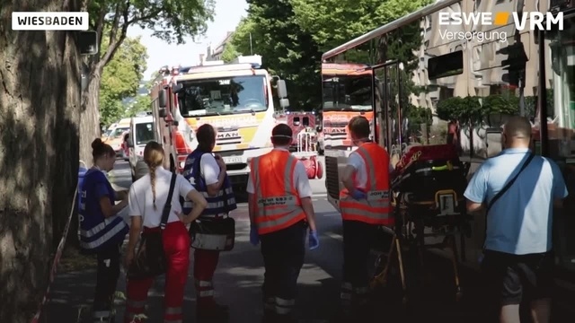 Verletzte nach Gefahrstoffaustritt in Wiesbaden
