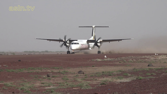Mit der Turboprop auf die Schotterpiste