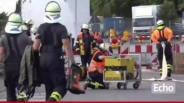 Wasserrohrbruch in Weiterstadt