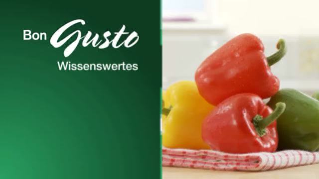 Paprikaschoten enthäuten