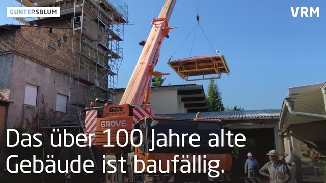 Guntersblum: Neues Dach für den Wasserturm