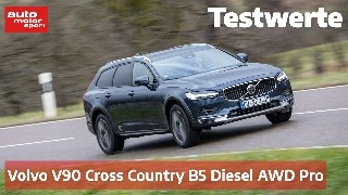 Testwerte: Volvo V90 Cross Country B5 Diesel