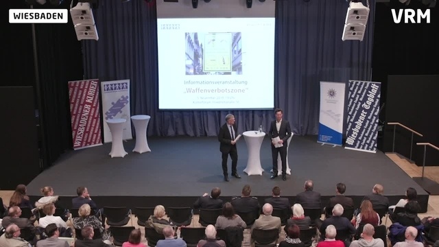 Wiesbaden: Infoveranstaltung zur Waffenverbotszone