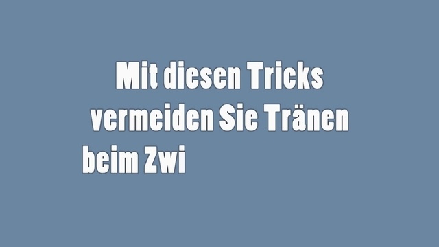 Mit diesen Tricks vermeiden Sie Tränen beim Zwiebelschneiden