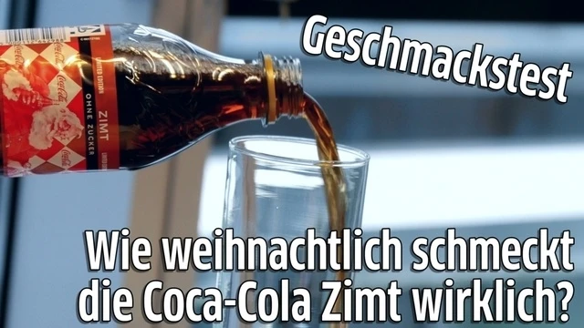 Coca Cola Zimt Im Express Geschmackstest Express De