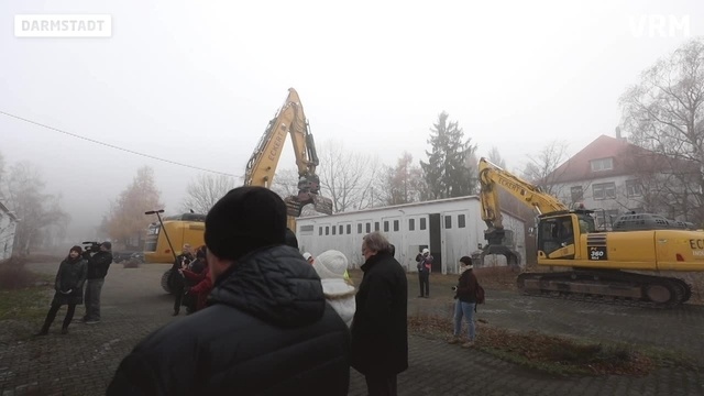 Darmstadt: Abrissarbeiten im Ludwigshöhviertel