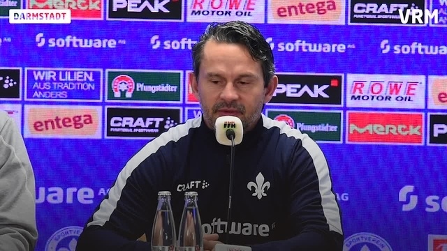 Lilien gegen Heidenheim - Pressekonferenz vor dem Spiel