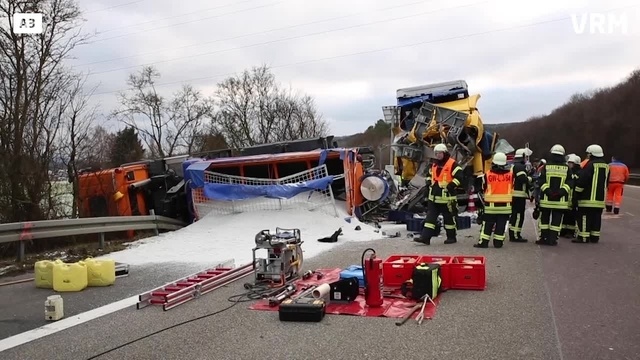 Tödlicher Lkw-Unfall auf der A3