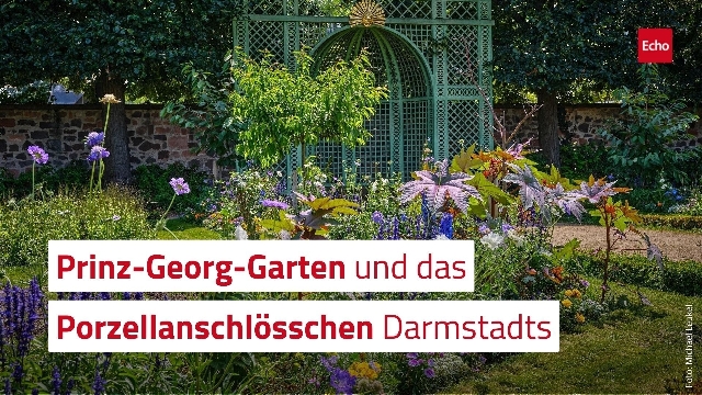 Unterwegs im Porzellanschlösschen in Darmstadt