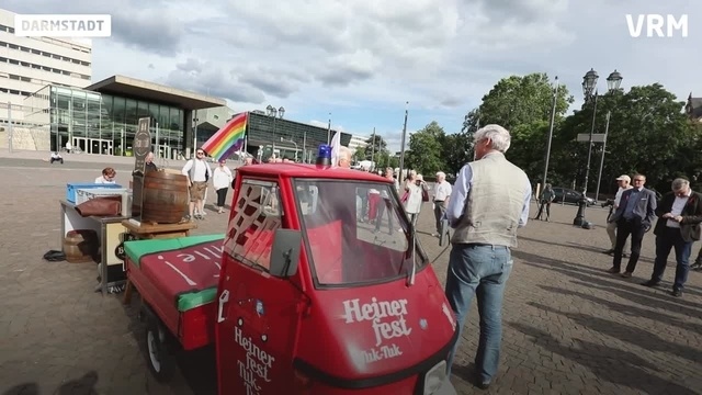 Auftakt des Heinerfests in Darmstadt