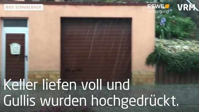 Unwetter in Bad Schwalbach