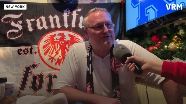Eintracht-Fans in New York City