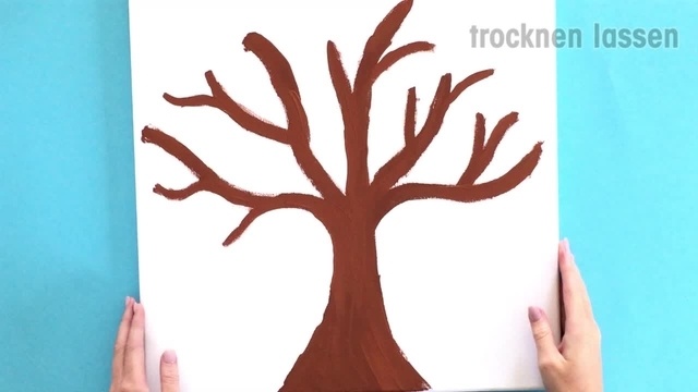 Mach mit: Bunter Herbstbaum