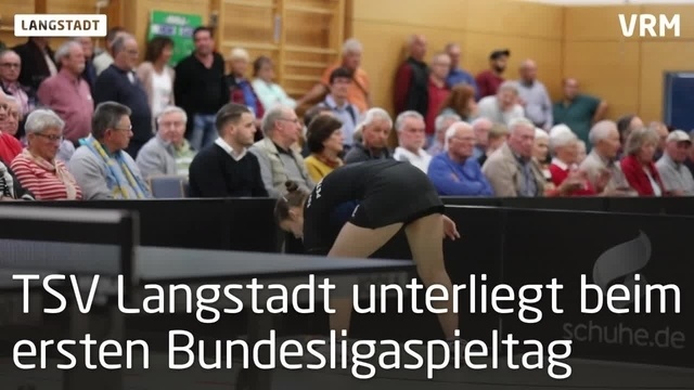 TSV Langstadt verliert erstes Bundesligaspiel
