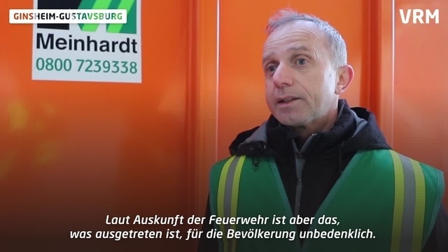 Brand in Ginsheim-Gustavsburg